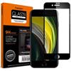 Spigen Screenprotector Full Cover Glass Apple iPhone 8/7 (Bl