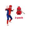 Spinnenheld/Spiderman verkleedpak + Gratis Hanger