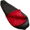 slaapzak Pulsar 1 L 230 x 80 cm nylon zwart/rood