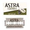 ASTRA Superior Platinum Double Edge Razor Blade, 1 X 5 Stuks