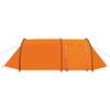 Grote foto vidaxl tent 4 persoons grijs en oranje caravans en kamperen kampeertoebehoren