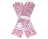 Prinsessen lange elleboog handschoenen - Lichtroze handschoe