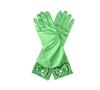 Prinsessen lange elleboog handschoenen - Groene handschoenen