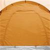 Grote foto vidaxl tent 6 persoons grijs en oranje caravans en kamperen kampeertoebehoren
