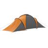 Grote foto vidaxl tent 6 persoons grijs en oranje caravans en kamperen kampeertoebehoren