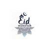 Wenskaart Eid Mubarak Blue