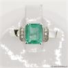Online Veiling: 1.18ct Emerald and Diamond Ring