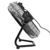 Grote foto vidaxl vloerventilator 3 snelheden 100 w 55 cm zwart witgoed en apparatuur ventilatoren en airco