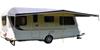 combi-luifel 511 x 240 cm polyester grijs