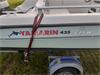 Een Yamarin 435 visboot 