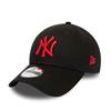 New Era New York Yankees MLB 9Forty Cap Zwart Rood
