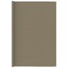 vidaXL Tenttapijt 250x400 cm taupe