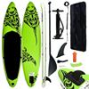 Grote foto vidaxl stand up paddleboardset opblaasbaar 320x76x15 cm groe watersport en boten overige watersport en boten
