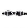CRG chrome speedster motorbril Glaskleur: Donker / smoke