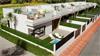 2/2 of 3/2 moderne golfvilla's in Roda Murcia