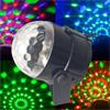 Crystal magic ball disco lamp rgb led discobol discolamp 180