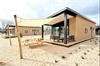 Zand Lodge voor 4 personen met sauna op de Veluwe in Voorthu