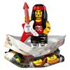 LEGO® Minifiguren Gong & Guitar Rocker 71019