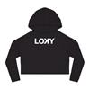 LOKY - Cropped Hooded Sweatshirt Black / L