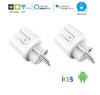 2x DrPhone VOICE® - Slimme Stekker- Schakelaar/Stopcontact -