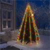 vidaXL Kerstboomverlichting met 250 LED's meerkleurig net 25
