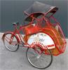 Te huur: riksja, Indonesische becak, fietstaxi