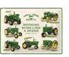 John Deere reclamebord Nothing runs like a deere