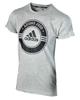 Adidas T-Shirt Combat Sport Judo grijs-zwart