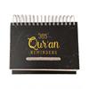 365 QUR'AN REMINDERS ZWART (GOUDFOLIE)