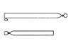 Campking verandastang 22/19 mm 120-200cm Basic