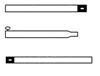 Campking nokstok 22/19 cm 80-215 cm alu