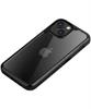 iPaky Apple iPhone 13 Mini Back Cover Hoesje Transparant/Zwa