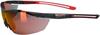 Hellberg Veiligheidsbril Argon AF+AS smoke red / rood - fijn