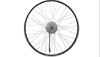 Delivery bike voorwiel met motor (zwarte velg)