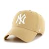 47 Brand MLB NY Yankees '47 Clean up Cap Beige Wit