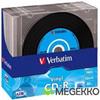 CDR Verbatim 80m. 48x 10st. Slimline Vinyl