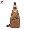Leren borsttas voor heren - Classy Messenger Purse Fashion B