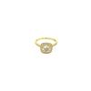 Gouden ring met diamant 18 krt* nieuw  €8250