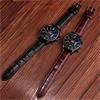 Grote foto stijlvol luxe horloge voor heren lichtgevende quartz horlo kleding dames horloges