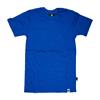 Burned T-shirt Royal Blauw Kledingmaat : M