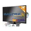 Salora 24 Inch Travel LED TV 12/230V Smart Wifi DVD