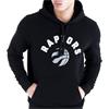 New Era Toronto Raptors Hoodie Zwart Kledingmaat : XL