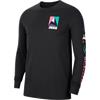 Jordan Winter Utility Long Sleeve Zwart Size : L