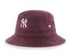 47 Brand MLB New York Yankees ’47 BUCKET Dark Maroon