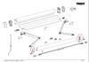 Thule Eindkap Lead Rail LH+RH 4900