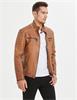 Sky leren jas Sam Denim Brown 1166