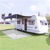 vidaXL Tenttapijt 200x500 cm wit