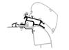 Thule Renault Master/Opel Movano Adapter 1998-2010