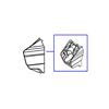 Thule pos. block + tens rafter housing 6200 1+1pc