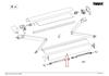 Thule lead rail 6900 4.00 Aluminium